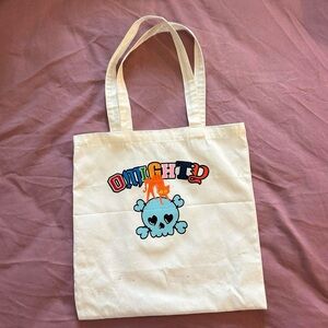 Colorful Skull Graphic Tote Bag